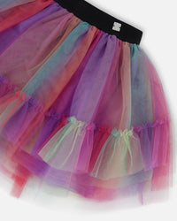 Rainbow Tulle Skirt - G20L81_000