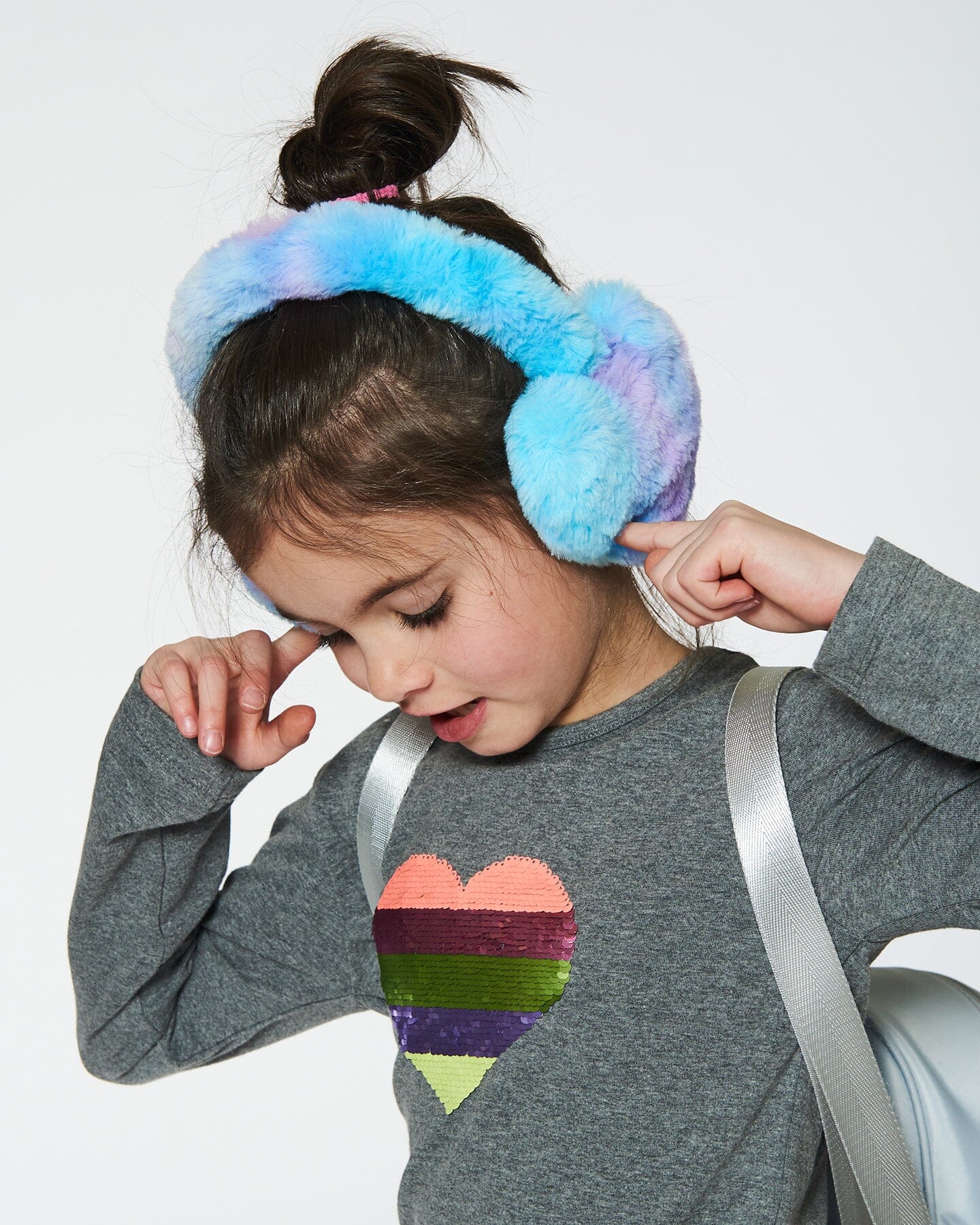 Faux Fur Earmuffs Multicolor Accessories Deux par Deux 