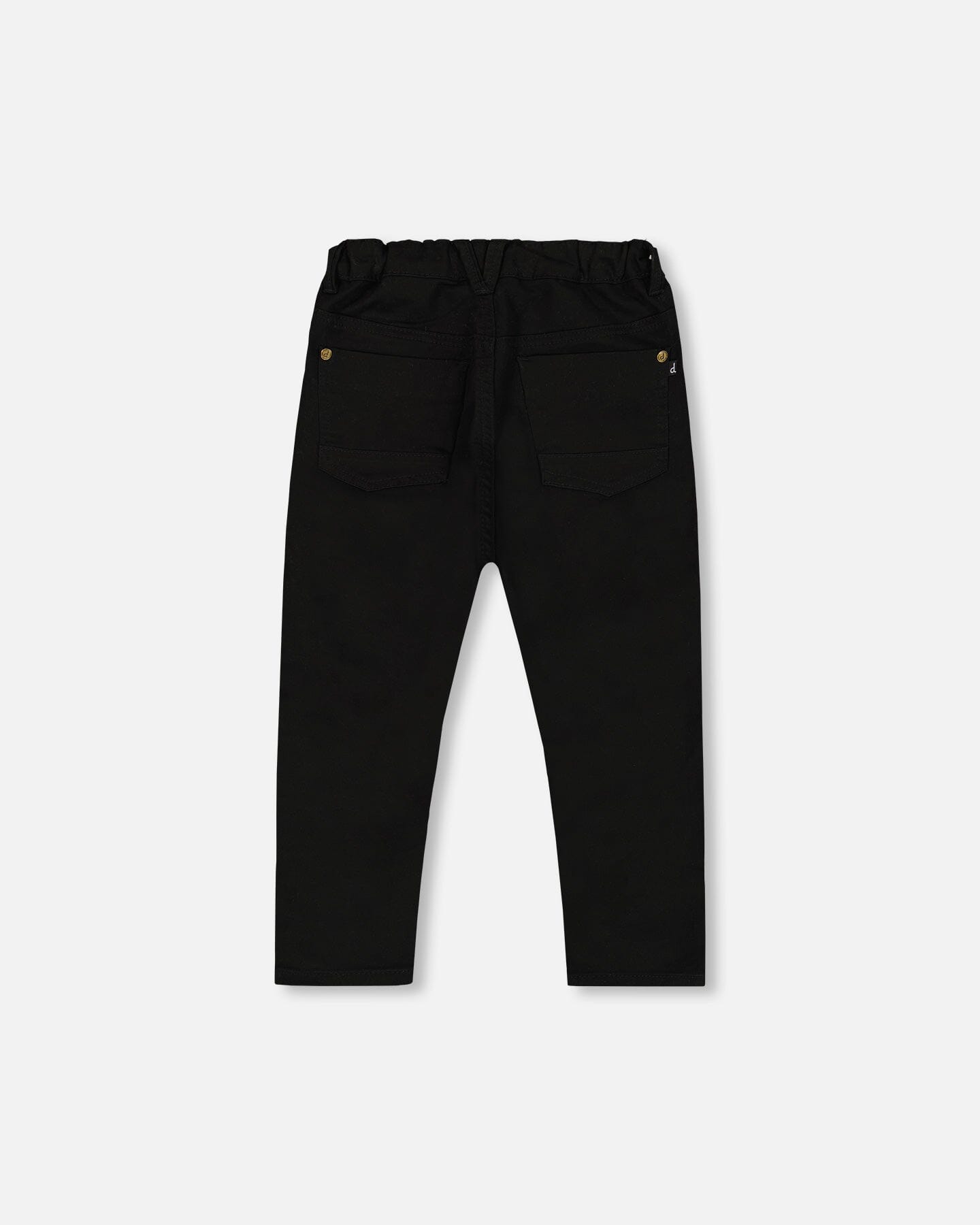 Stretch Twill Pants Black Pants & Shorts Deux par Deux 