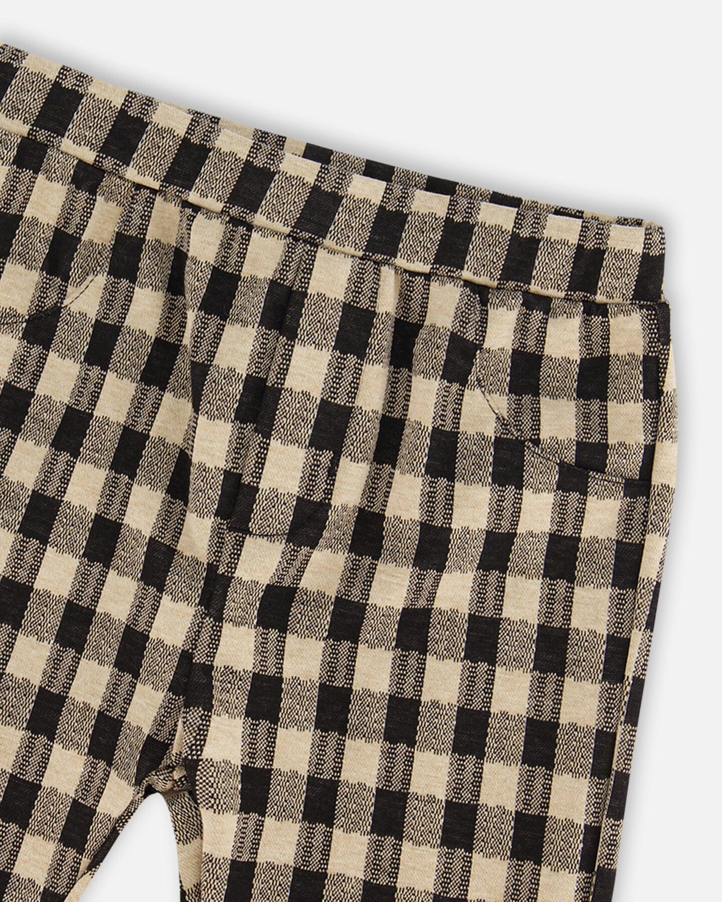 Treggings Plaid Black And Beige - G20O20_089