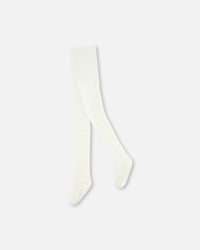 Tonal Jacquard Tights Off White - G20OT1_101