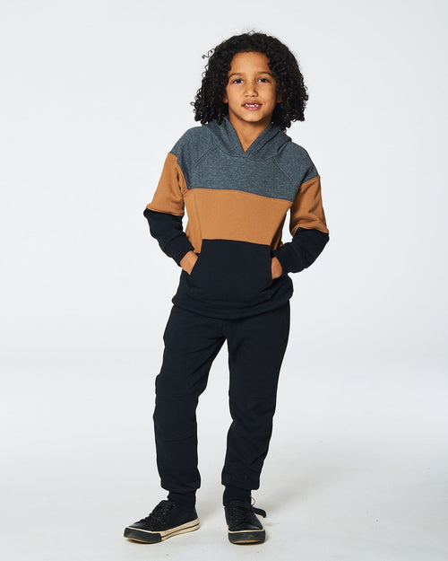 Fleece Sweatpants With Pockets Black Pants & Shorts Deux par Deux 