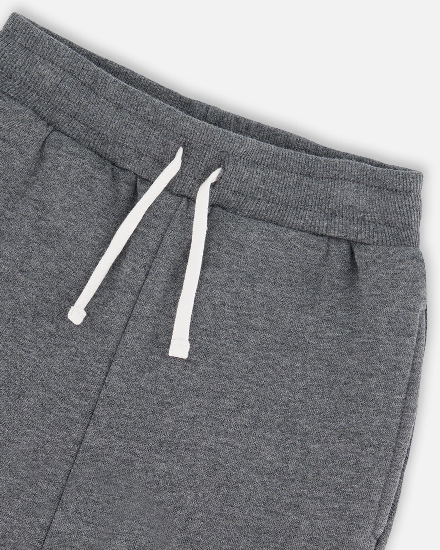 Fleece Sweatpants With Cargo Pockets Dark Gray - G20U22_196