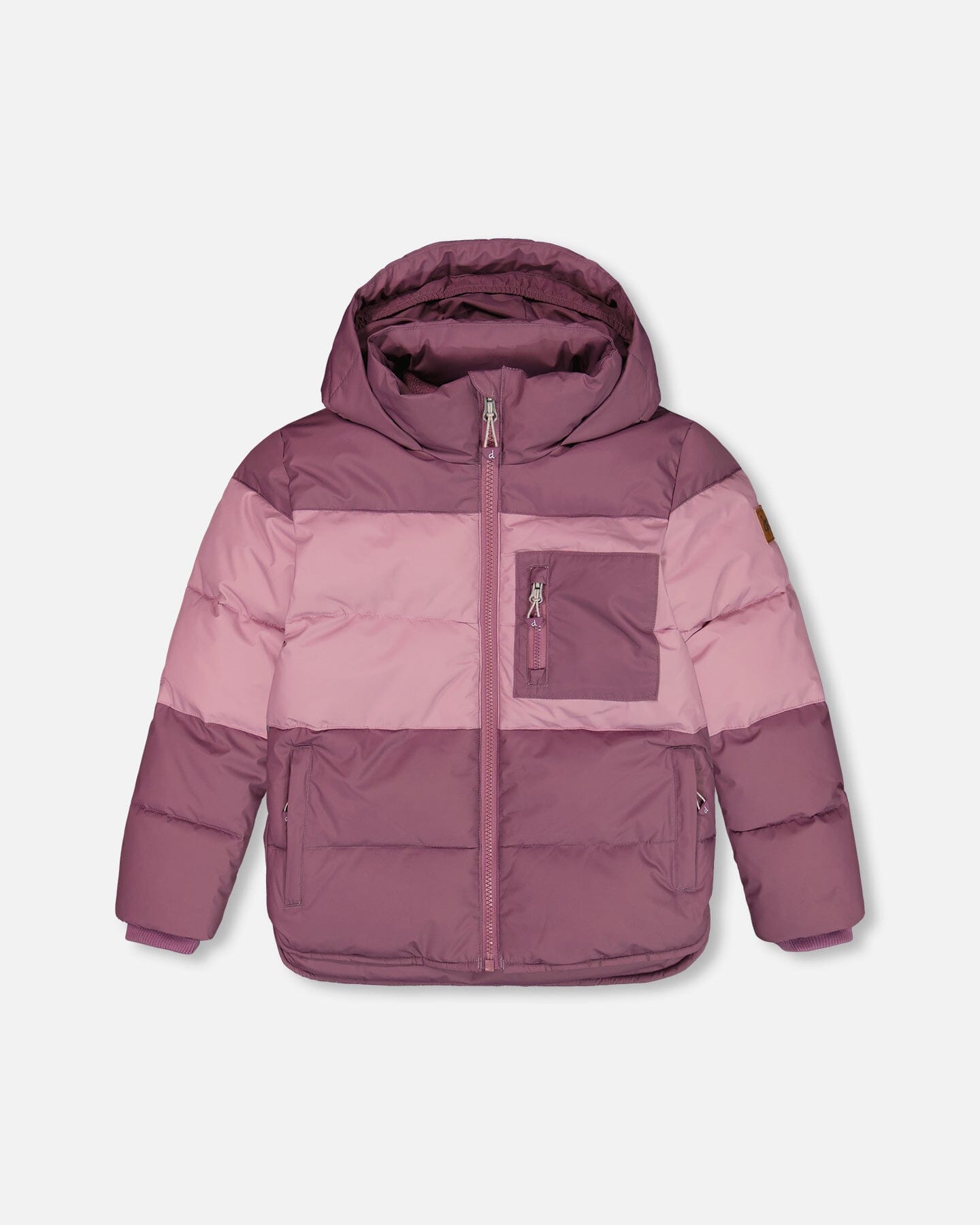 Puffy Jacket Lilac And Purple Outerwear Deux par Deux 