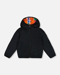 Reversible Sherpa Jacket Multicolored Outerwear Deux par Deux 