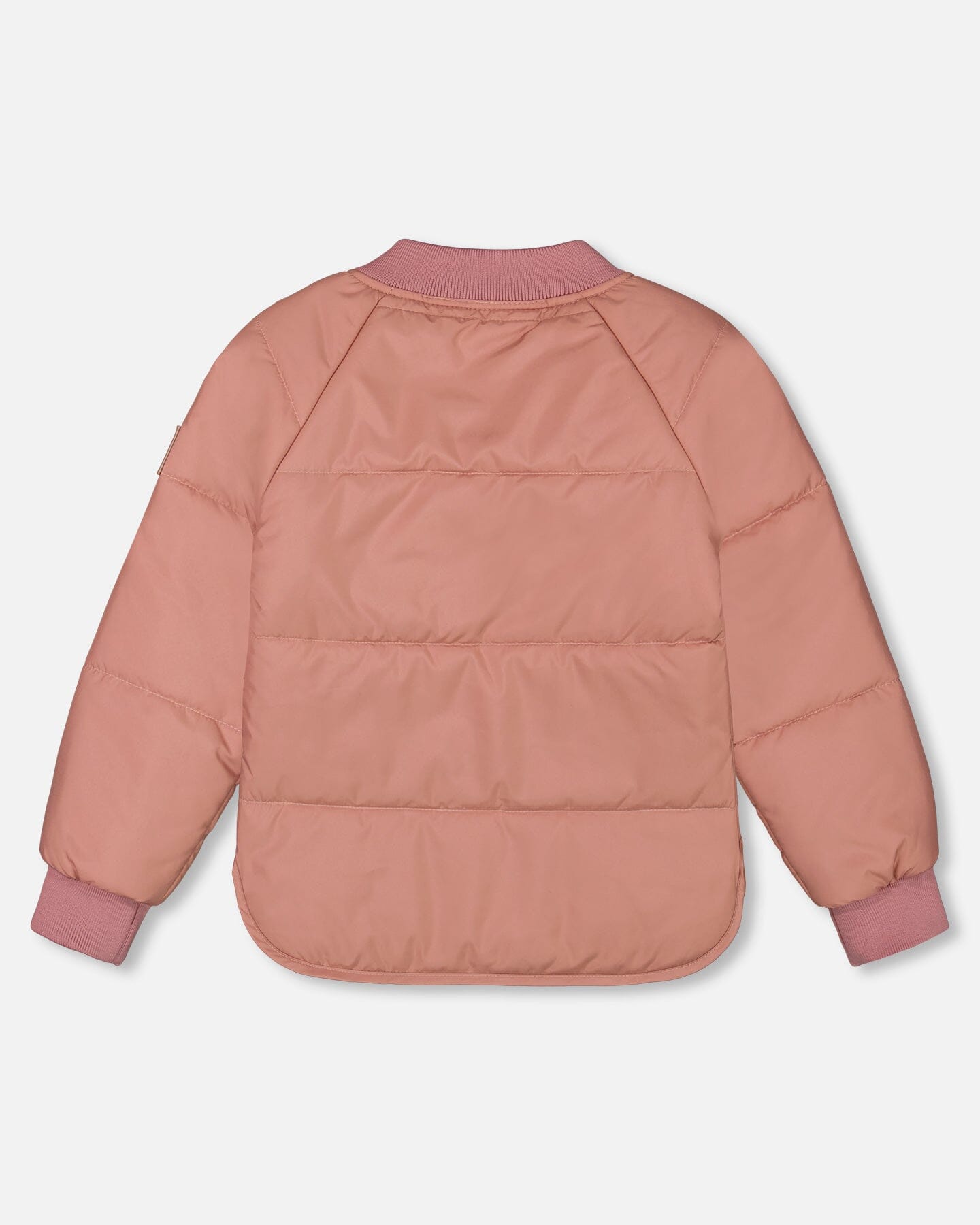 Quilted Jacket Pink Outerwear Deux par Deux 