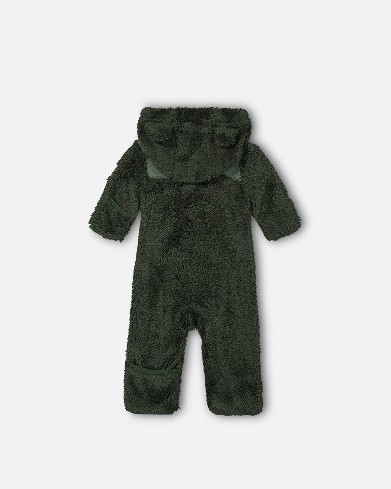 Baby One Piece Plush Forest Green Outerwear Deux par Deux 