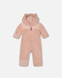 Baby One Piece Plush Pink Outerwear Deux par Deux 