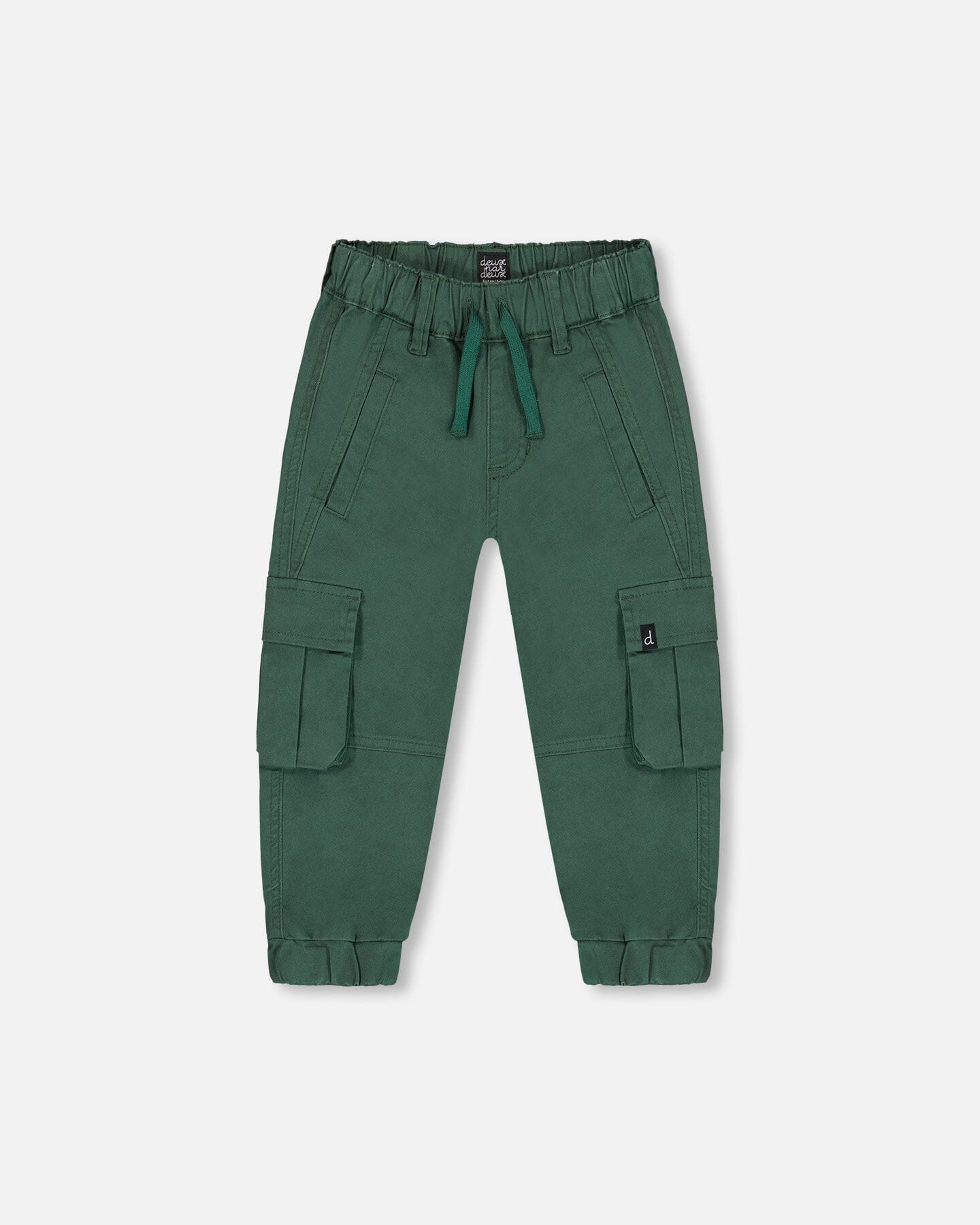 Stretch Twill Cargo Jogger Pants Forest Green - G20YB20_930