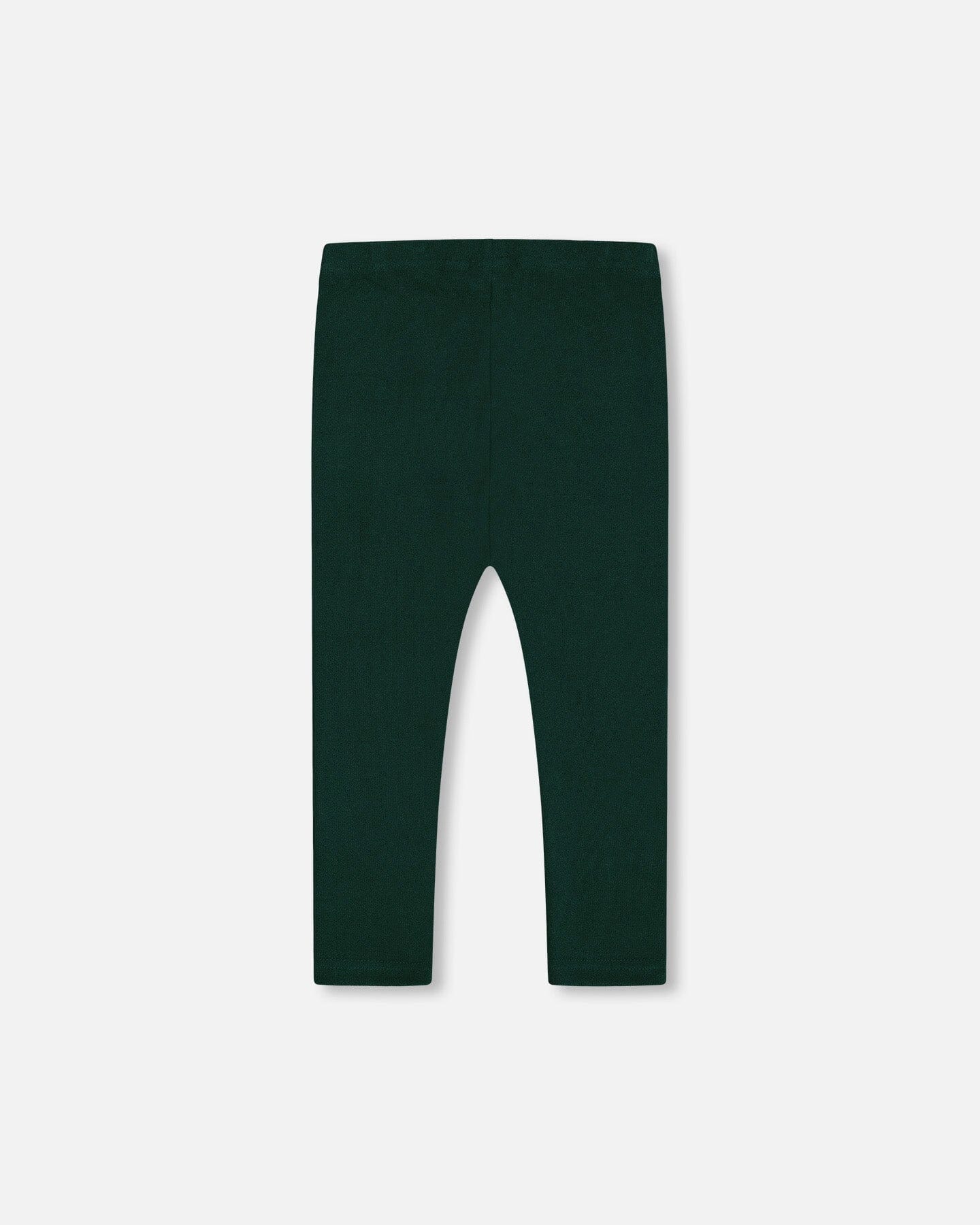 Rib Leggings Dark Emerald Leggings Deux par Deux 