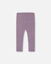 Super Soft Rib Leggings Blue Lilac Leggings Deux par Deux 