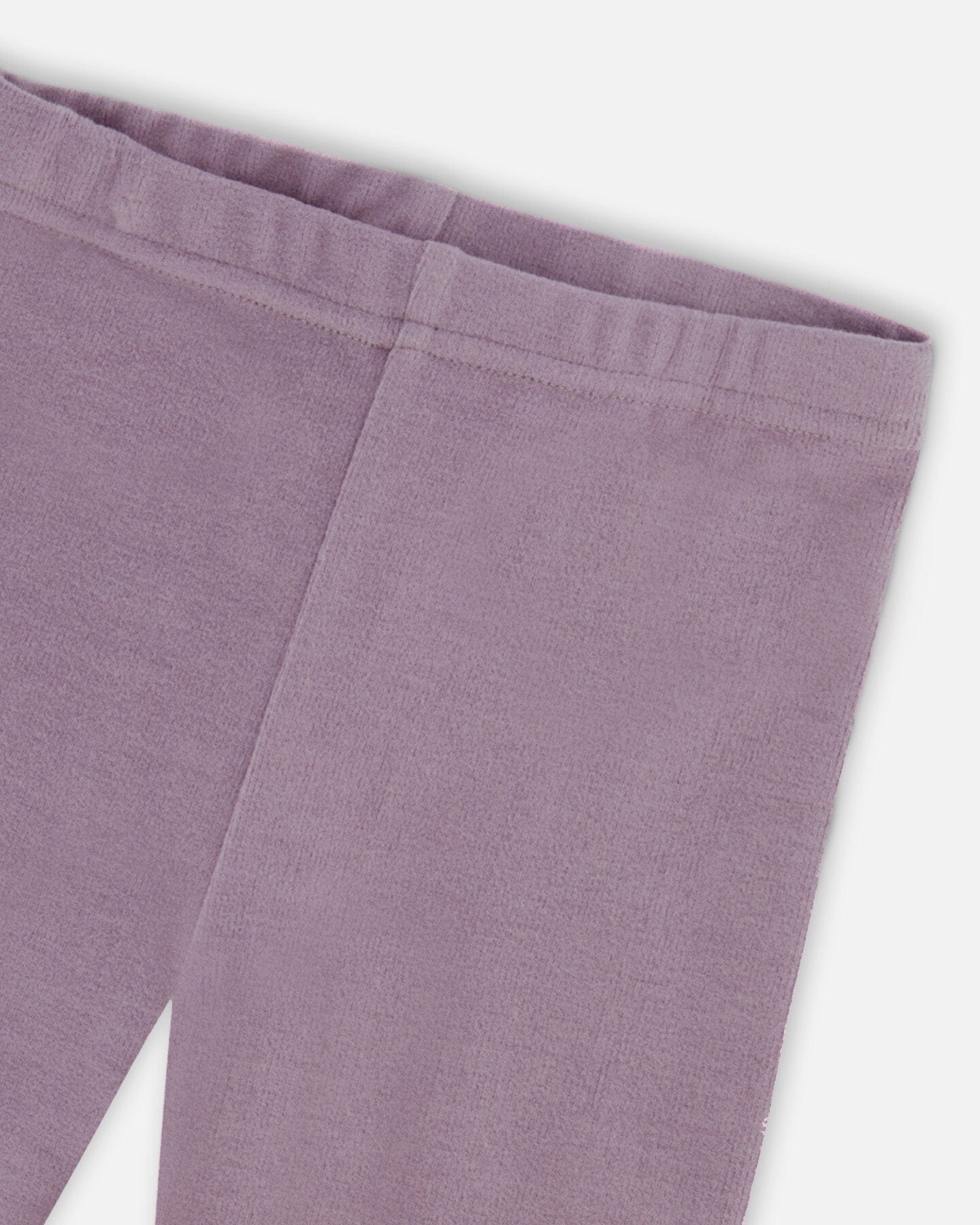 Super Soft Rib Leggings Blue Lilac Leggings Deux par Deux 