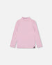Super Soft Brushed Mock Neck Top Pink Lavender - G20YG71_566