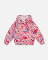 Hooded Sweatshirt Printed Marble - G20Z32_007