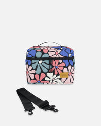 Lunch Box Printed Retro Flowers - G20ZBL_006