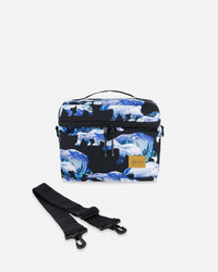 Lunch Box Black Printed Polar Bears - G20ZBL_022