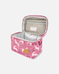 Lunch Box Pink Printed Unicorn - G20ZBL_042