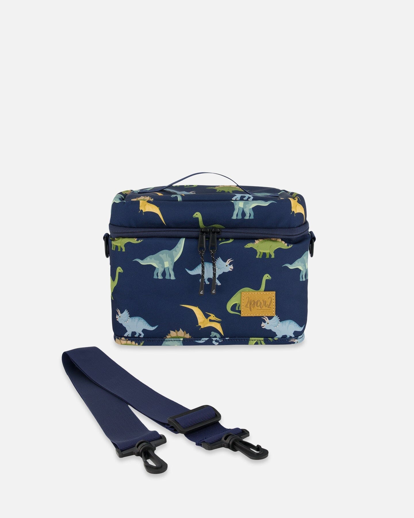 Lunch Box Navy Blue Printed Dinosaurs - G20ZBL_047