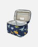 Lunch Box Navy Blue Printed Dinosaurs - G20ZBL_047