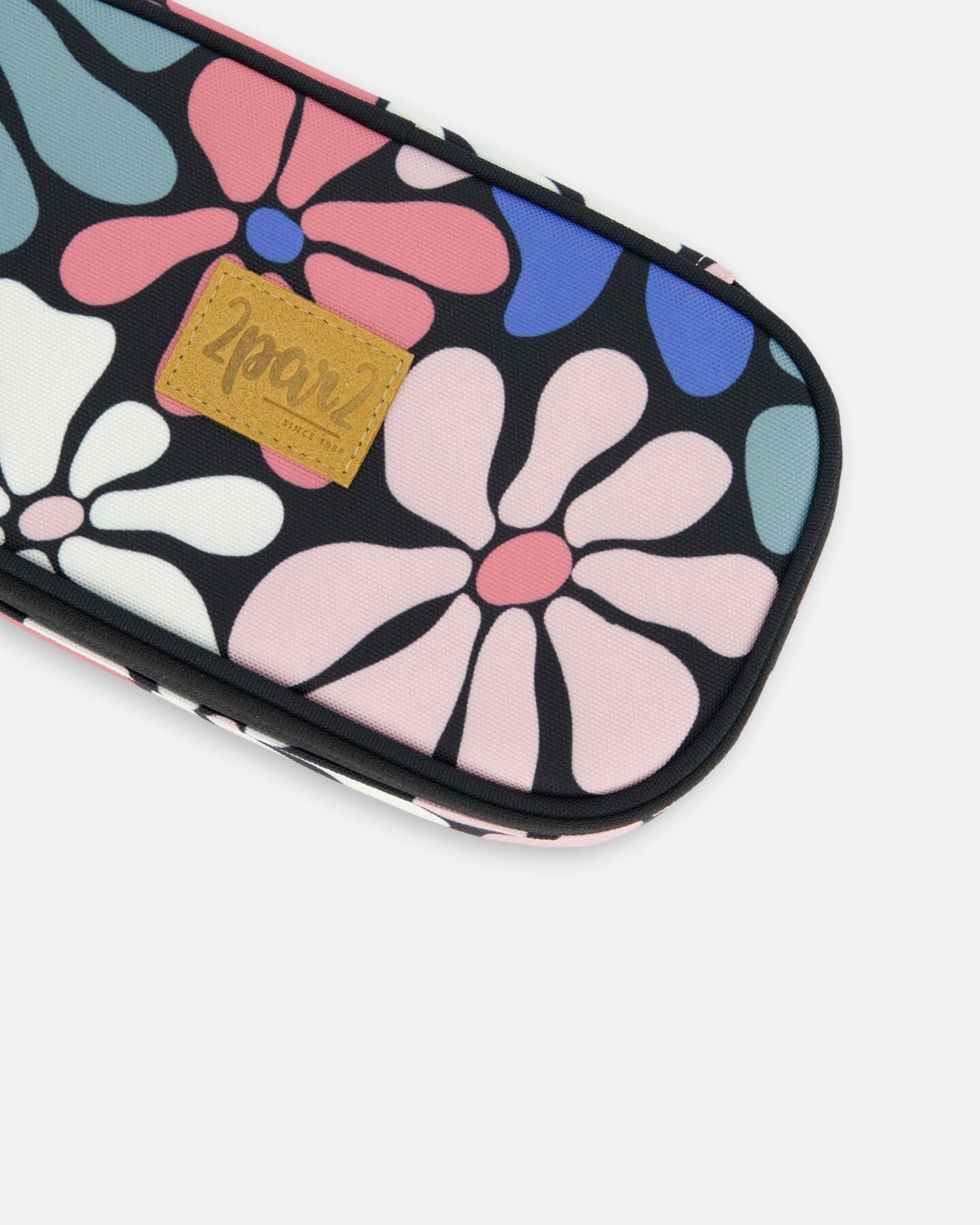 Pencil Case Printed Retro Flowers - G20ZEC_006