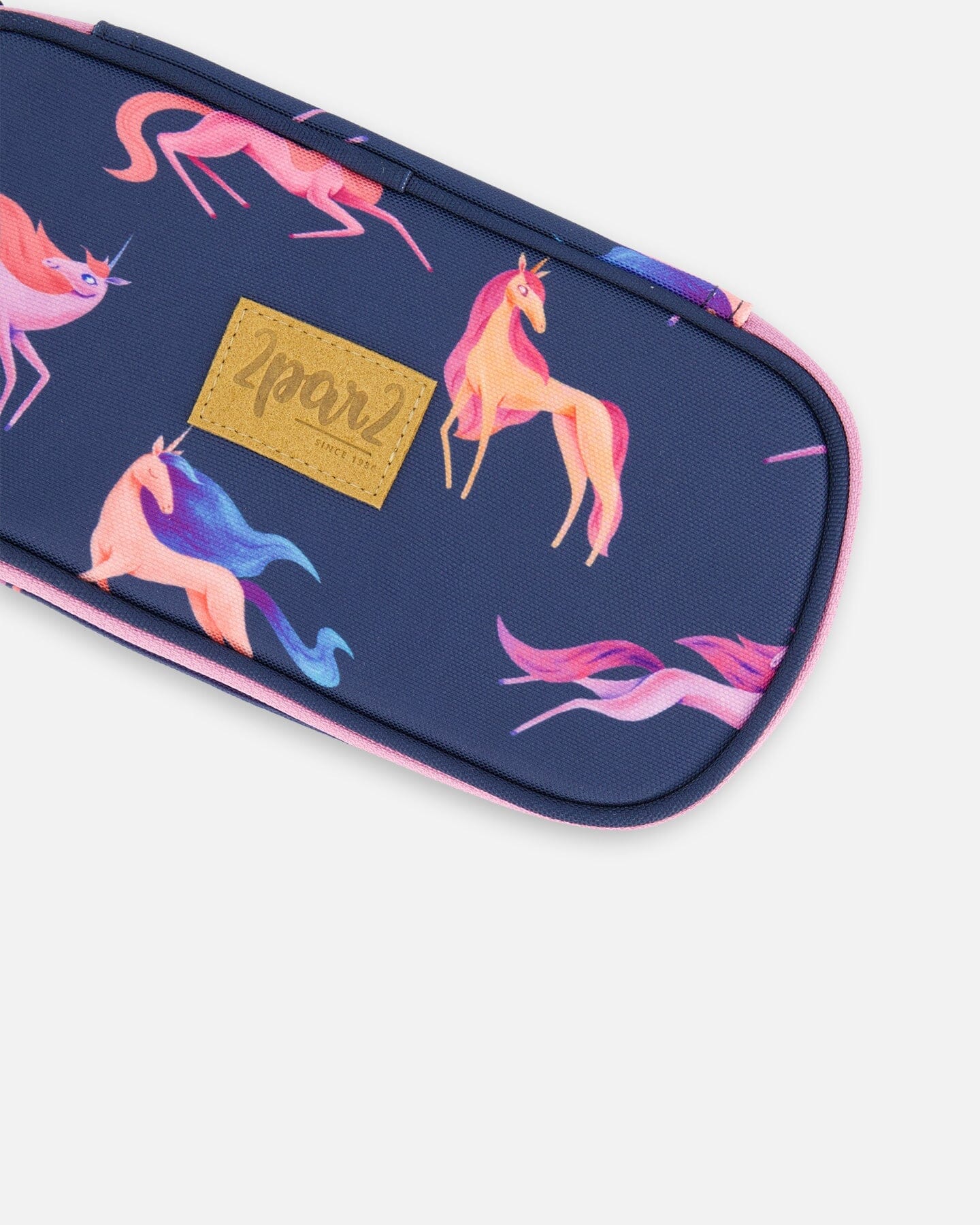 Pencil Case Navy Printed Unicorn - G20ZEC_012