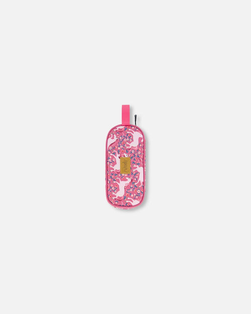 Pencil Case Pink Printed Unicorn - G20ZEC_042