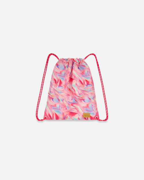 Drawstring Bag Printed Marble - G20ZSC_007