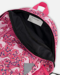 Toddler Backpack Pink Printed Unicorn - G20ZSD2_042