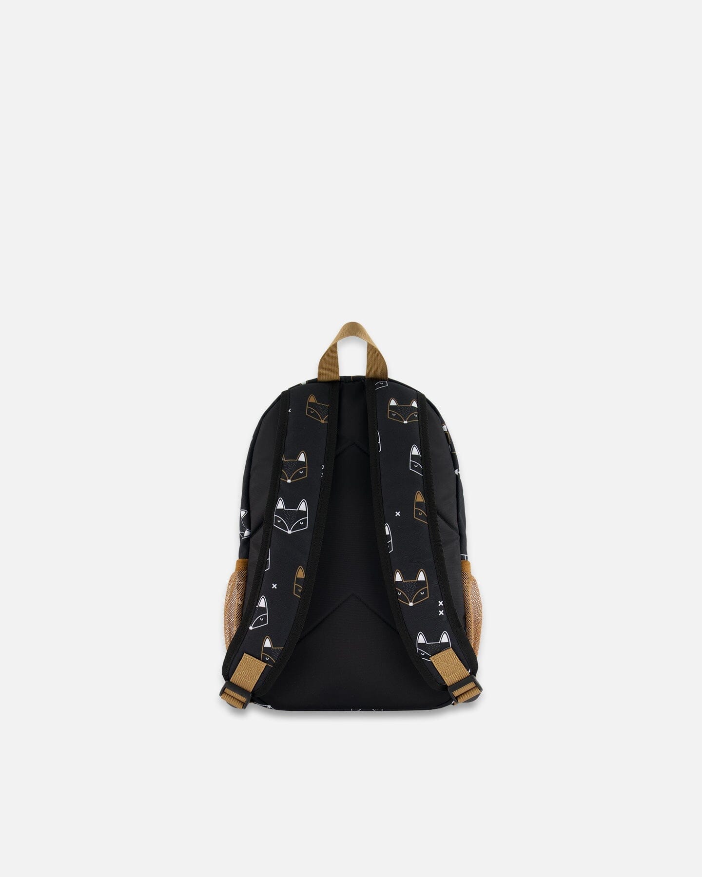 Toddler Backpack Black Printed Fox - G20ZSD2_043