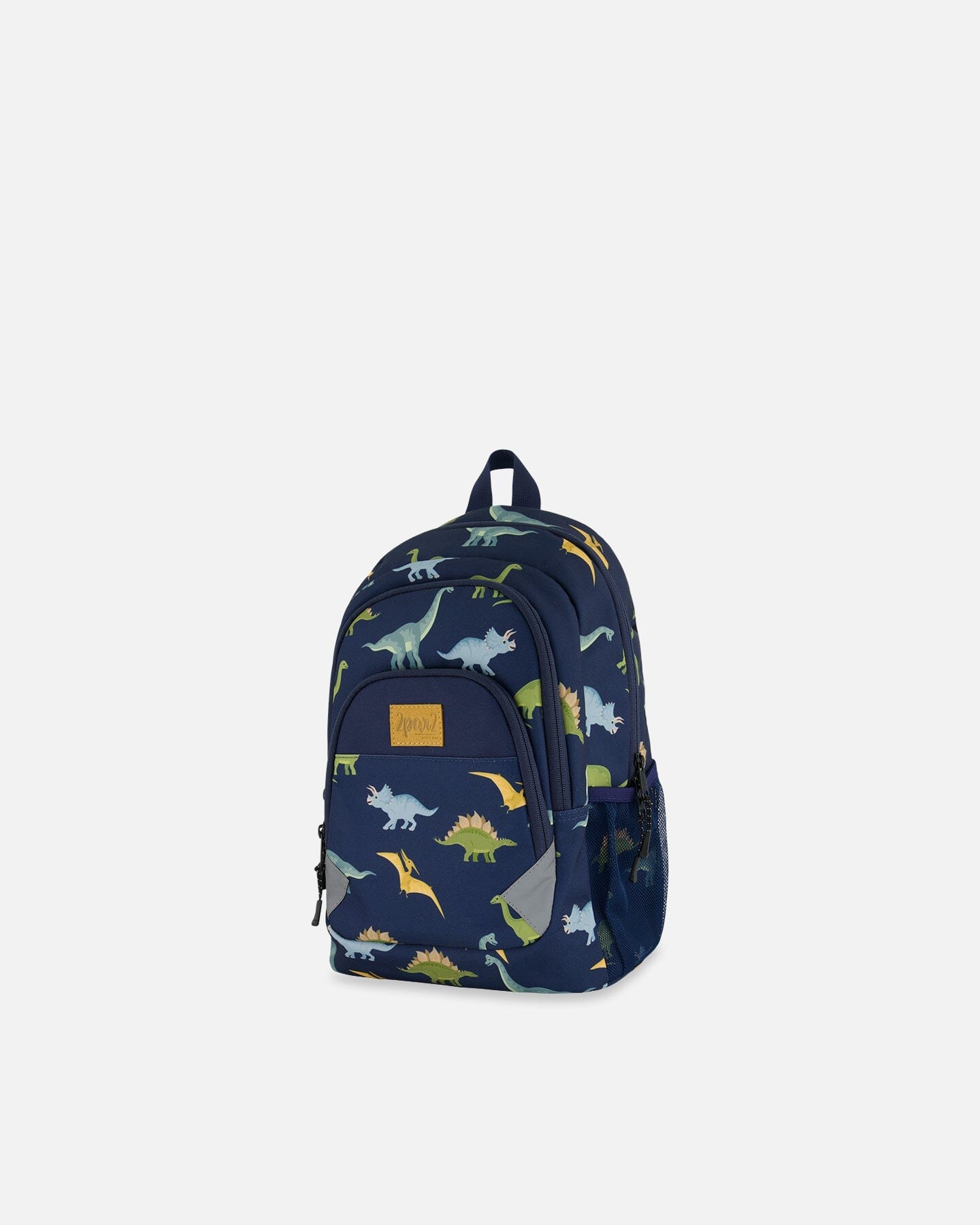 Toddler Backpack Navy Blue Printed Dinosaurs - G20ZSD2_047