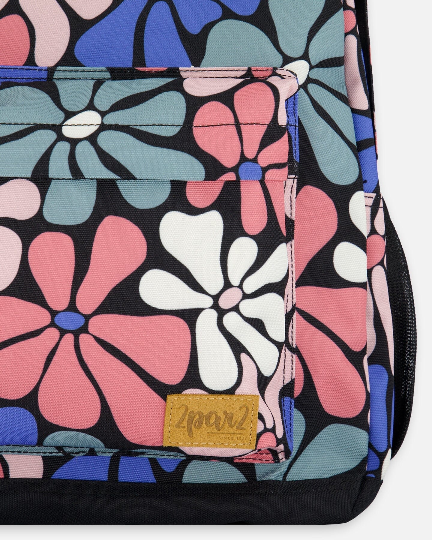 Backpack Printed Retro Flowers - G20ZSD_006