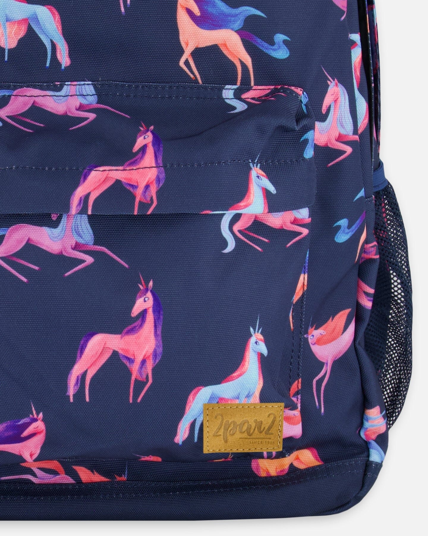 Backpack Navy Printed Unicorn - G20ZSD_012