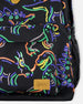 Backpack Black Printed Neon Dino - G20ZSD_019