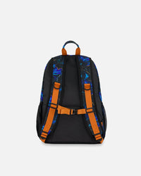 Backpack Black Printed Storm - 18L School Supplies Deux par Deux 