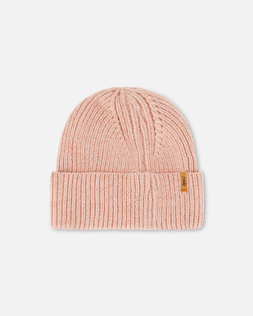 Mid-Season Knit Hat Dusty Pink Outdoor Accessories Deux par Deux 