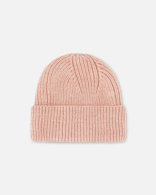 Mid-Season Knit Hat Dusty Pink Outdoor Accessories Deux par Deux 