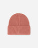 Mid-Season Knit Hat Brown Pink Outdoor Accessories Deux par Deux 