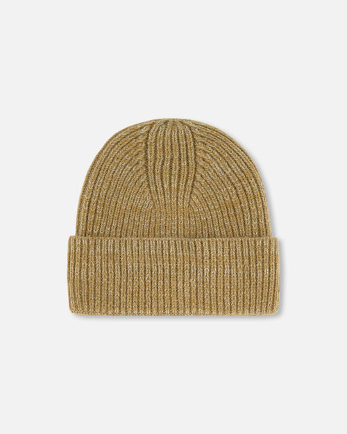 Mid-Season Knit Hat Taupe Outdoor Accessories Deux par Deux 