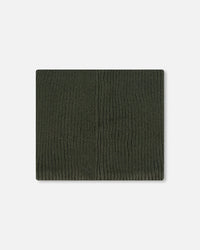 Mid-Season Knit Neckwarmer Forest Green Outdoor Accessories Deux par Deux 