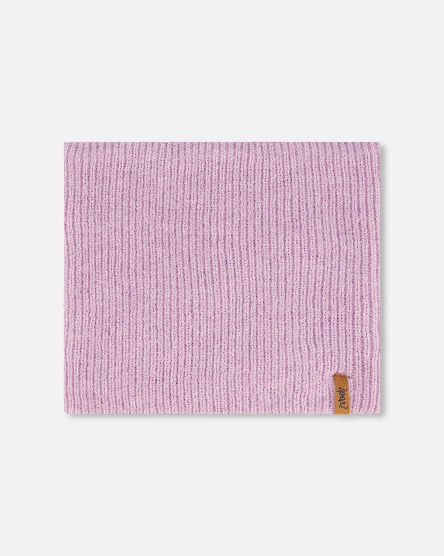 Mid-Season Knit Neckwarmer Lilac Outdoor Accessories Deux par Deux 