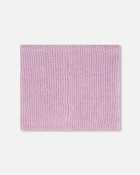 Mid-Season Knit Neckwarmer Lilac Outdoor Accessories Deux par Deux 