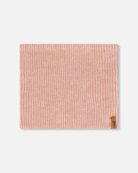 Mid-Season Knit Neckwarmer Dusty Pink Outdoor Accessories Deux par Deux 