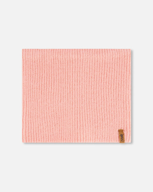 Mid-Season Knit Neckwarmer Pink Outdoor Accessories Deux par Deux 