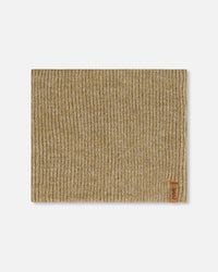 Mid-Season Knit Neckwarmer Taupe Outdoor Accessories Deux par Deux 