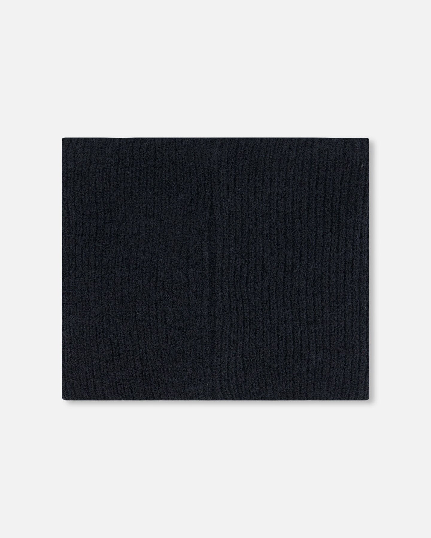 Mid-Season Knit Neckwarmer Black Outdoor Accessories Deux par Deux 