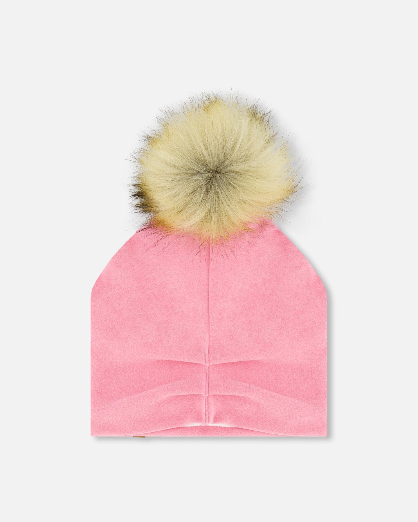 Mid-Season Jersey Detachable Pompom Hat Candy Pink Outdoor Accessories Deux par Deux 