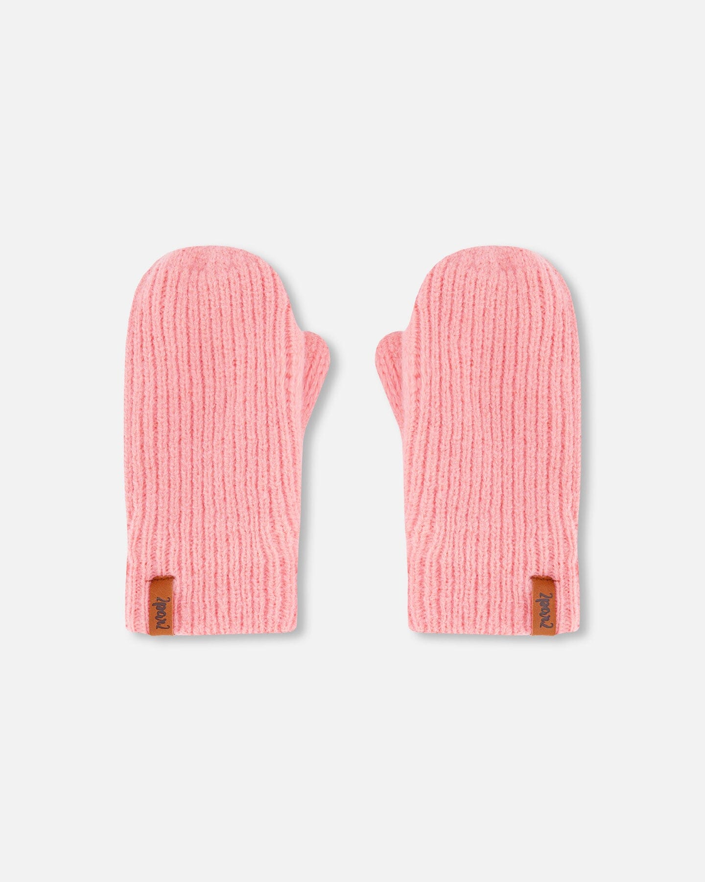 Knitted Mittens Pink Outdoor Accessories Deux par Deux 