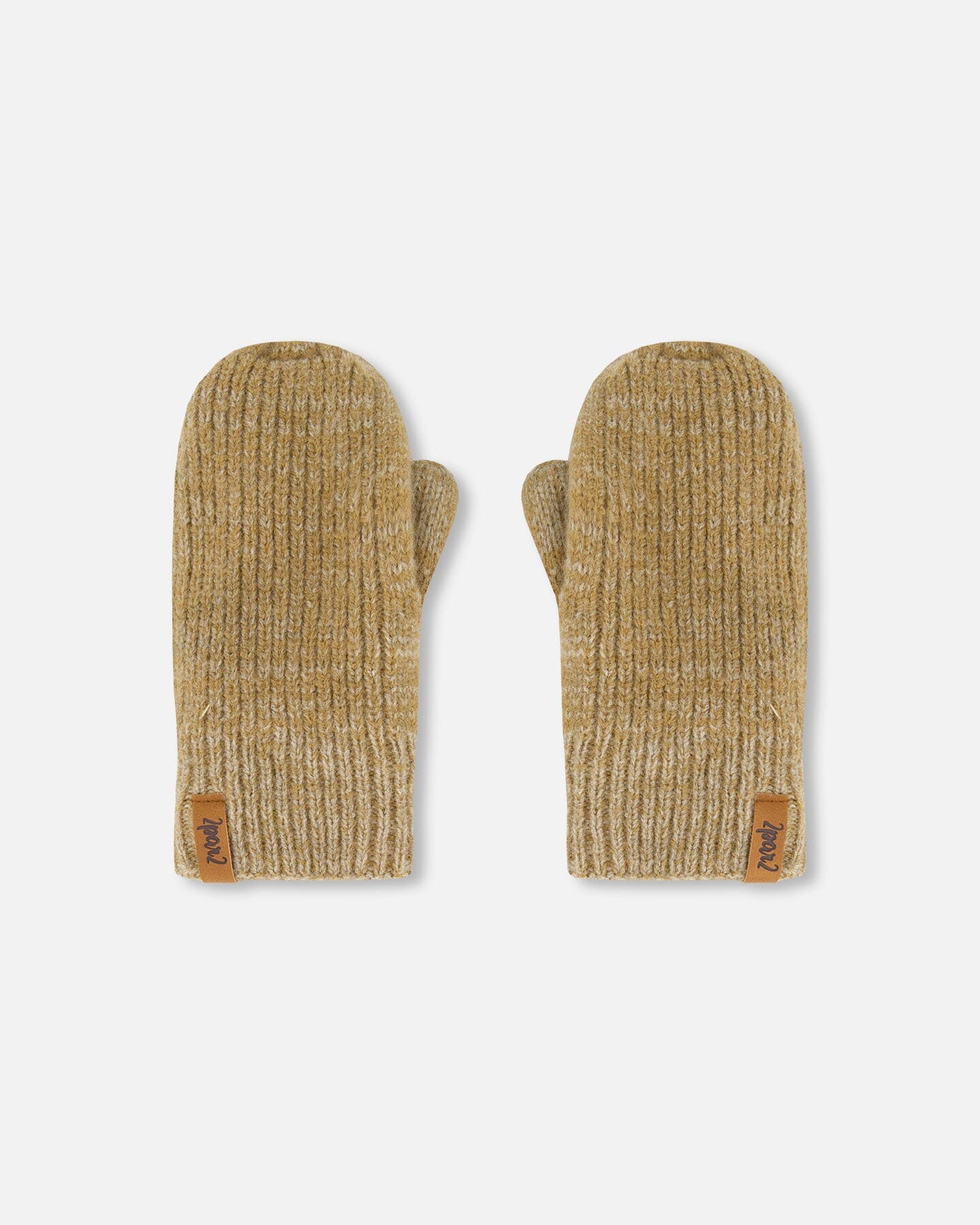 Knitted Mittens Taupe Outdoor Accessories Deux par Deux 