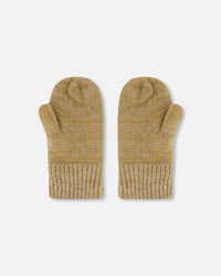 Knitted Mittens Taupe Outdoor Accessories Deux par Deux 