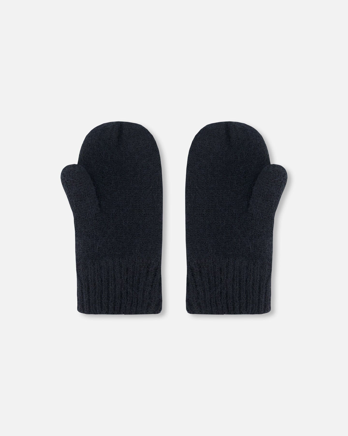 Knitted Mittens Black Outdoor Accessories Deux par Deux 